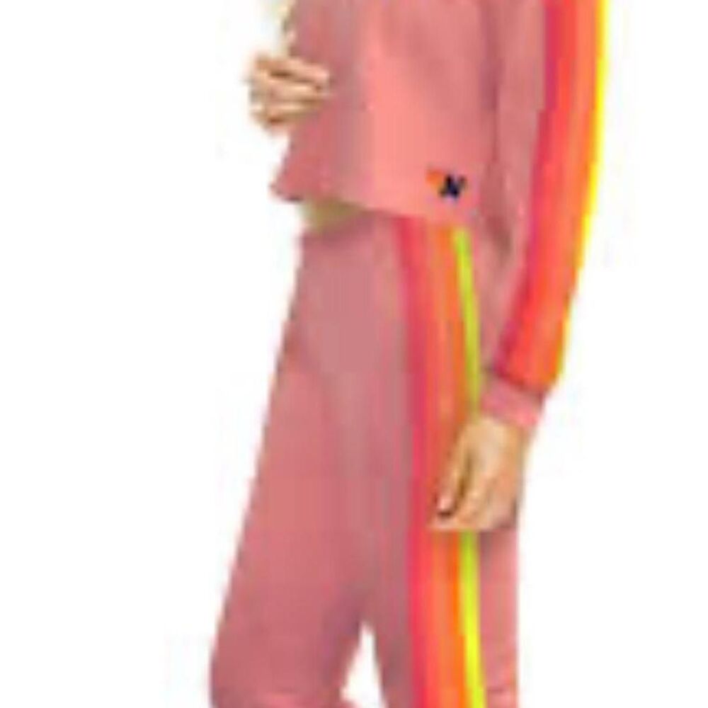 Aviator-nation Women's Pink Joggers-tracksuits